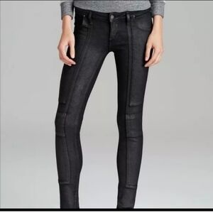 COH citizens of humanity skinny jeans jerome dahan Logan black Moto